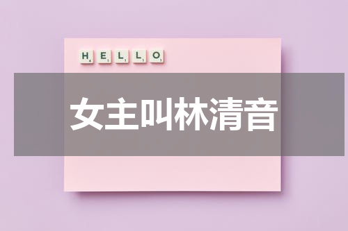 女主叫林清音