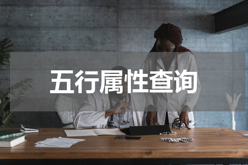 五行属性查询