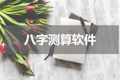 八字测算软件