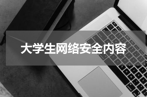 大学生网络安全内容