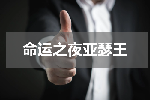 命运之夜亚瑟王