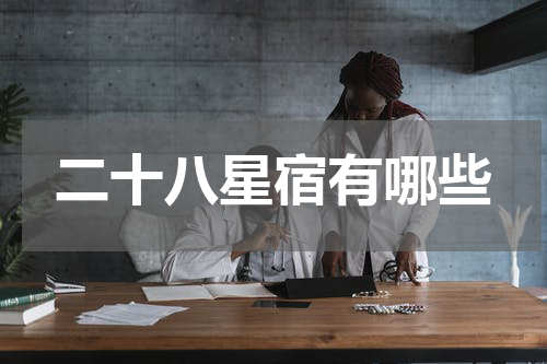 二十八星宿有哪些