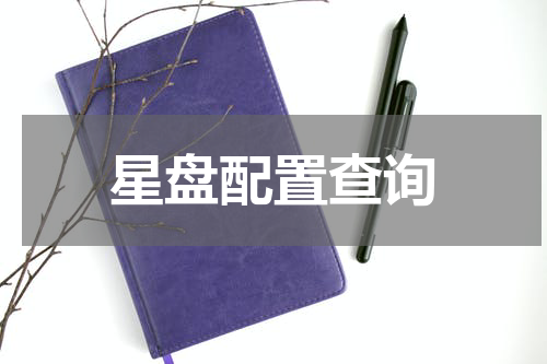 星盘配置查询