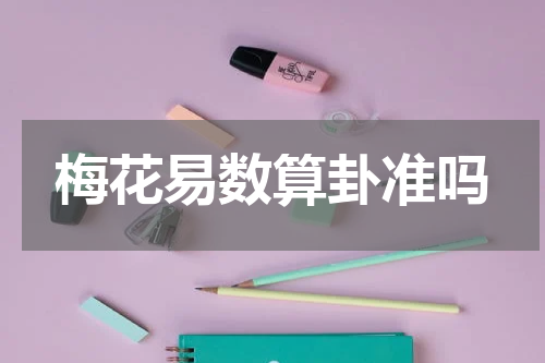 梅花易数算卦准吗