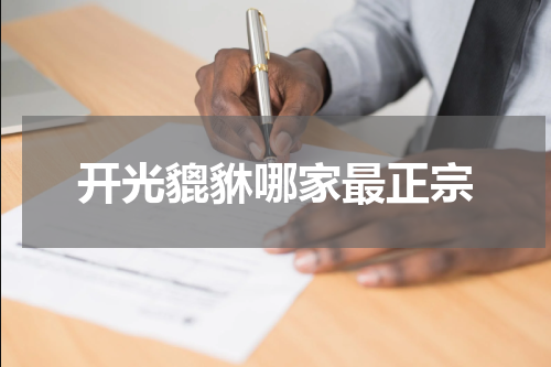 开光貔貅哪家最正宗