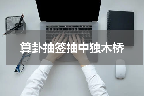 算卦抽签抽中独木桥