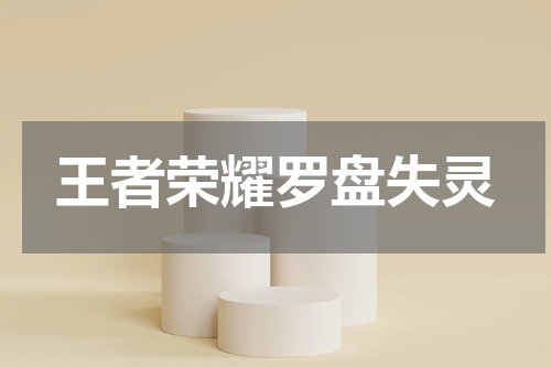 王者荣耀罗盘失灵