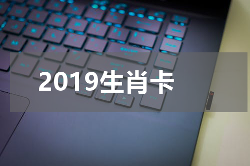 2019生肖卡
