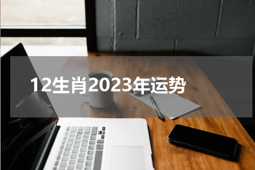 12生肖2023年运势