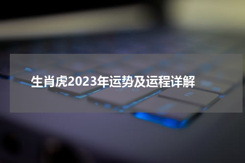 生肖虎2023年运势及运程详解