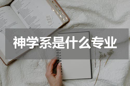 神学系是什么专业