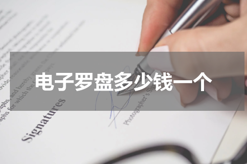 电子罗盘多少钱一个