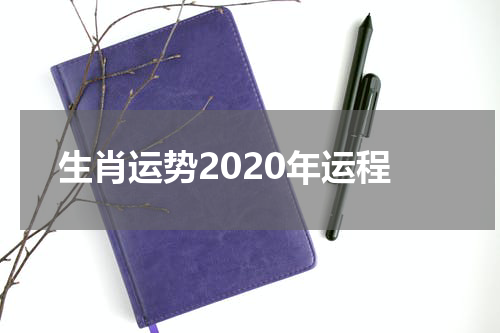 生肖运势2020年运程