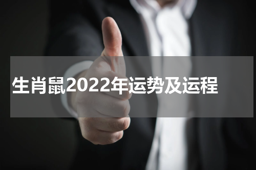 生肖鼠2022年运势及运程