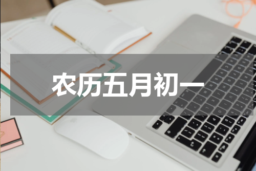 农历五月初一