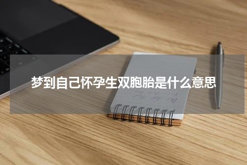 梦到自己怀孕生双胞胎是什么意思