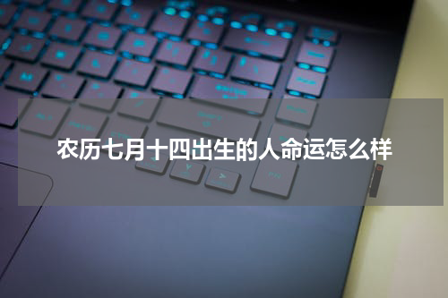 农历七月十四出生的人命运怎么样