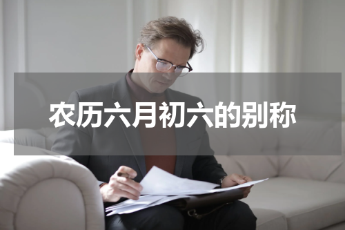 农历六月初六的别称
