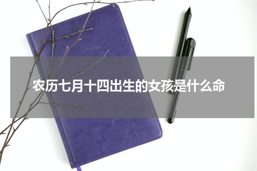 农历七月十四出生的女孩是什么命