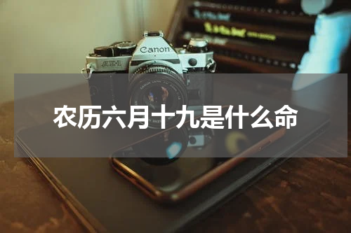 农历六月十九是什么命