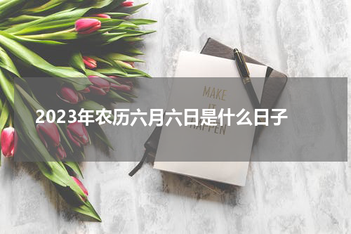 2023年农历六月六日是什么日子