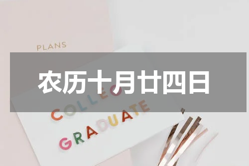 农历十月廿四日