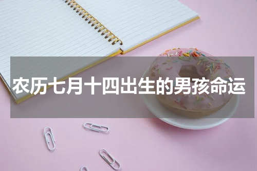 农历七月十四出生的男孩命运