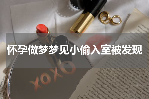 怀孕做梦梦见小偷入室被发现