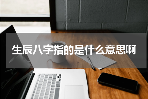 生辰八字指的是什么意思啊