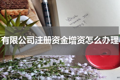 有限公司注册资金增资怎么办理