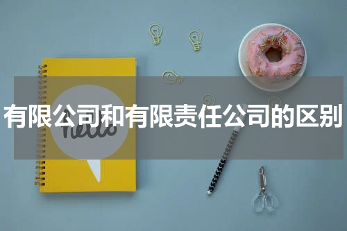有限公司和有限责任公司的区别