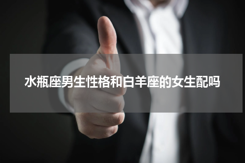 水瓶座男生性格和白羊座的女生配吗