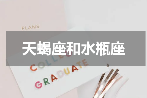 天蝎座和水瓶座