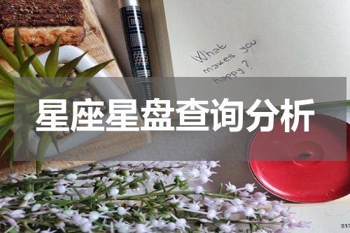 星座星盘查询分析