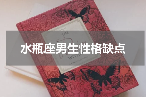 水瓶座男生性格缺点