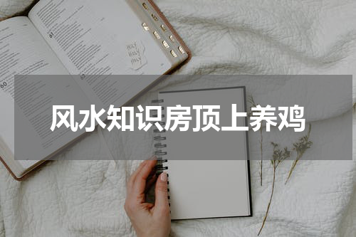 风水知识房顶上养鸡
