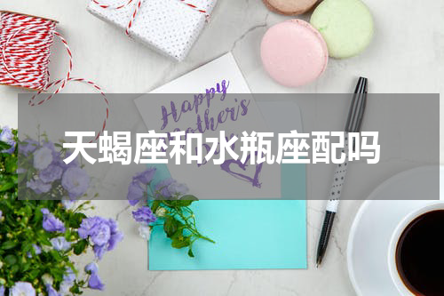天蝎座和水瓶座配吗