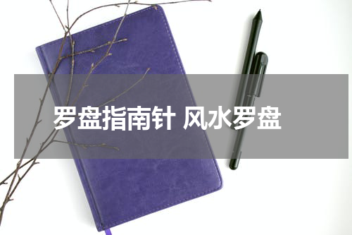 罗盘指南针 风水罗盘