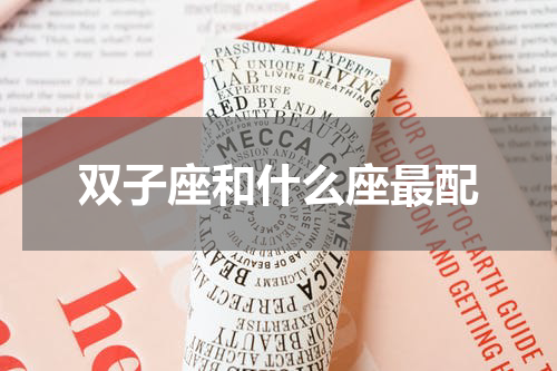 双子座和什么座最配