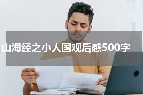 山海经之小人国观后感500字