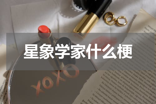 星象学家什么梗