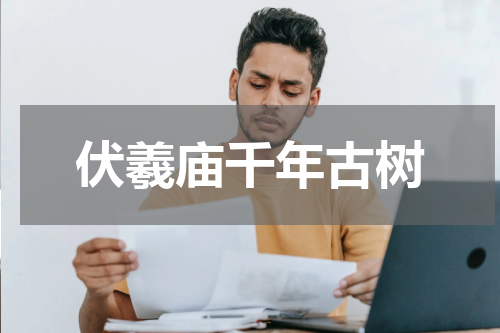 伏羲庙千年古树