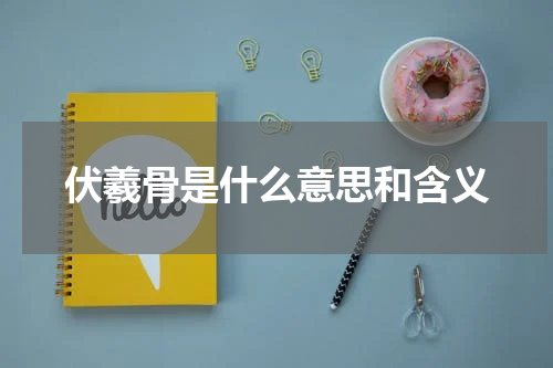 伏羲骨是什么意思和含义