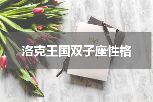 洛克王国双子座性格