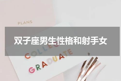 双子座男生性格和射手女