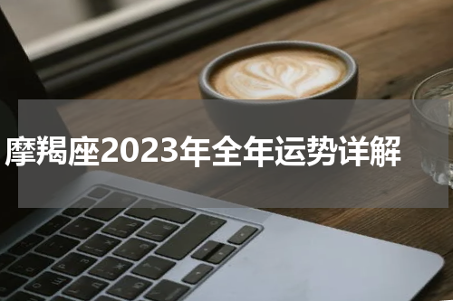 摩羯座2023年全年运势详解