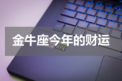金牛座今年的财运