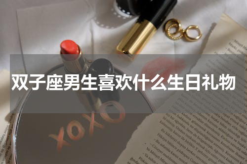 双子座男生喜欢什么生日礼物