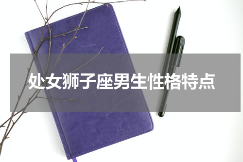 处女狮子座男生性格特点