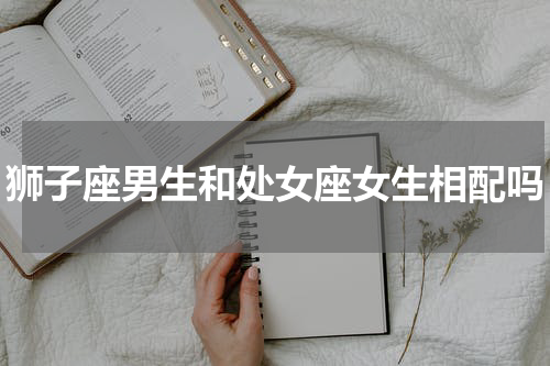 狮子座男生和处女座女生相配吗